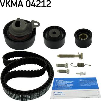 SKF VKMA 04212 - Zobsiksnas komplekts onlydrive.pro