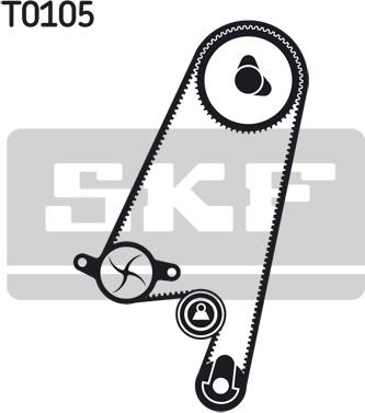 SKF VKMA 05402 - Timing Belt Set onlydrive.pro