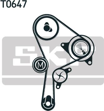 SKF VKMA 06008 - Timing Belt Set onlydrive.pro