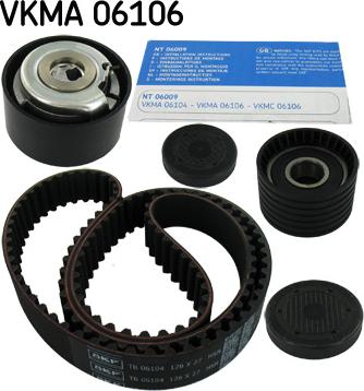 SKF VKMA 06106 - Hammasrihma komplekt onlydrive.pro