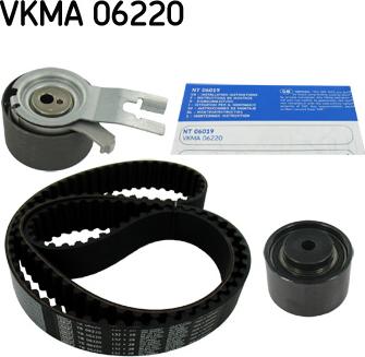 SKF VKMA 06220 - Hammasrihma komplekt onlydrive.pro