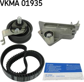 SKF VKMA 01935 - Paskirstymo diržo komplektas onlydrive.pro