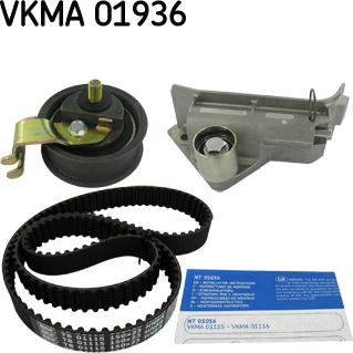 SKF VKMA 01936 - Paskirstymo diržo komplektas onlydrive.pro