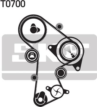 SKF VKMA 01263 - Timing Belt Set onlydrive.pro