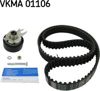 SKF VKMA 01106 - Комплект зубчатого ремня ГРМ onlydrive.pro