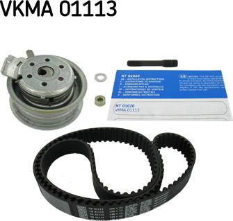 SKF VKMA 01113 - Zobsiksnas komplekts onlydrive.pro