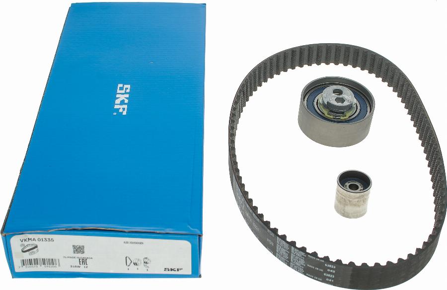 SKF VKMA 01335 - Комплект зубчатого ремня ГРМ onlydrive.pro