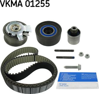 SKF VKMA 01255 - Paskirstymo diržo komplektas onlydrive.pro