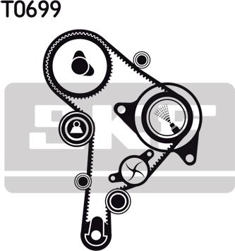 SKF VKMA 01263 - Timing Belt Set onlydrive.pro