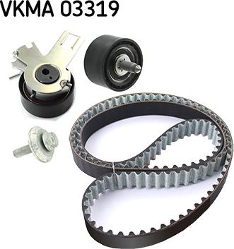 SKF VKMA 03319 - Zobsiksnas komplekts onlydrive.pro