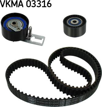 SKF VKMA 03316 - Timing Belt Set onlydrive.pro