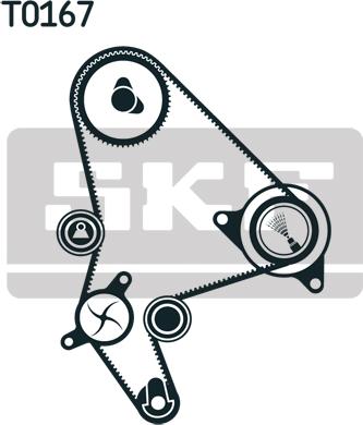 SKF VKMC 03264 - Water Pump & Timing Belt Set onlydrive.pro