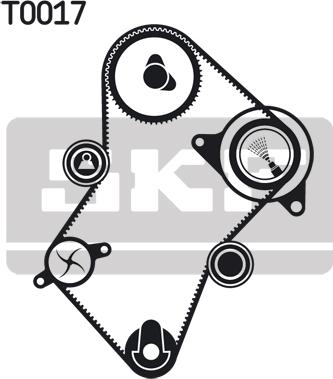 SKF VKMA 03241 - Hammashihnasarja onlydrive.pro