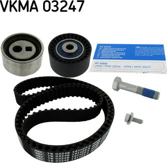 SKF VKMA 03247 - Zobsiksnas komplekts onlydrive.pro