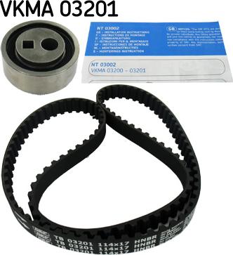 SKF VKMA 03201 - Timing Belt Set onlydrive.pro