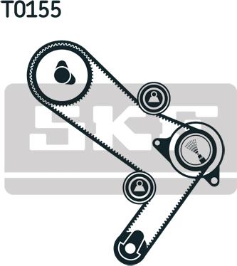 SKF VKMA 02386 - Timing Belt Set onlydrive.pro