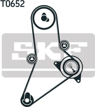 SKF VKMA 02384 - Timing Belt Set onlydrive.pro