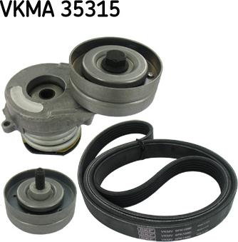 SKF VKMA 35315 - V-Ribbed Belt Set onlydrive.pro