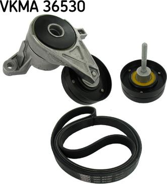 SKF VKMA 36530 - V-Ribbed Belt Set onlydrive.pro