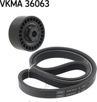 SKF VKMA 36063 - Поликлиновый ременный комплект onlydrive.pro