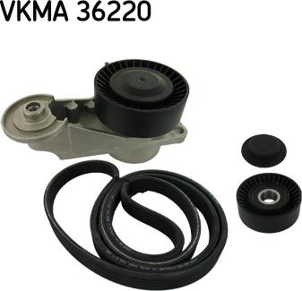 SKF VKMA 36220 - V-Ribbed Belt Set onlydrive.pro