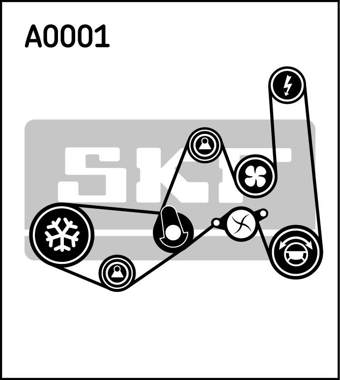 SKF VKMA 31051 - Soonrihmakomplekt onlydrive.pro