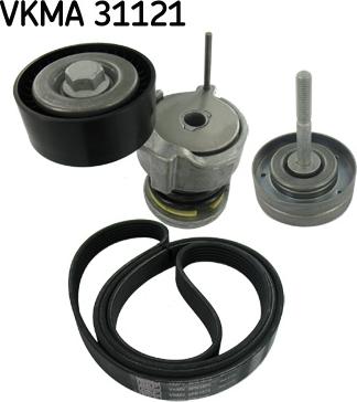 SKF VKMA 31121 - Поликлиновый ременный комплект onlydrive.pro