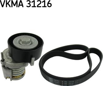 SKF VKMA 31216 - V-Ribbed Belt Set onlydrive.pro