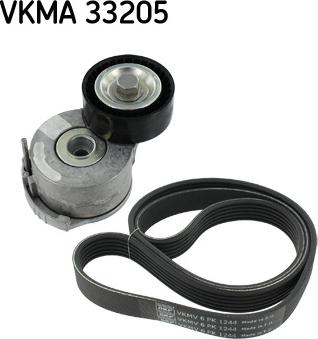 SKF VKMA 33205 - V-Ribbed Belt Set onlydrive.pro