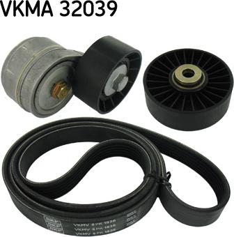 SKF VKMA 32039 - Ķīļrievu siksnu komplekts onlydrive.pro