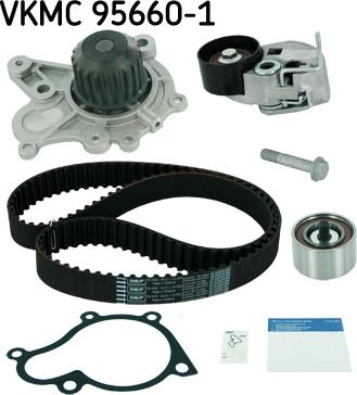 SKF VKMC 95660-1 - Water Pump & Timing Belt Set onlydrive.pro