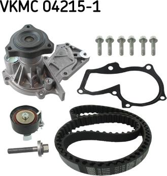 SKF VKMC 04215-1 - Veepump + hammasrihmakomplekt onlydrive.pro