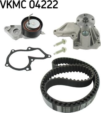 SKF VKMC 04222 - Water Pump & Timing Belt Set onlydrive.pro