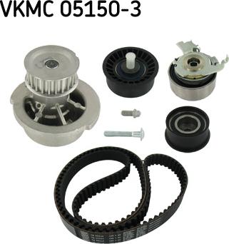 SKF VKMC 05150-3 - Water Pump & Timing Belt Set onlydrive.pro
