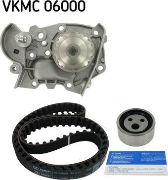 SKF VKMC 06000 - Veepump + hammasrihmakomplekt onlydrive.pro