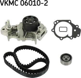 SKF VKMC 06010-2 - Vesipumppu + jakohihnasarja onlydrive.pro