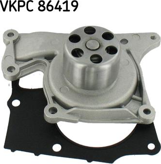 SKF VKMC 06140 - Vesipumppu + jakohihnasarja onlydrive.pro