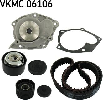 SKF VKMC 06106 - Water Pump & Timing Belt Set onlydrive.pro