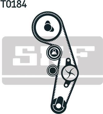 SKF VKMC 01943 - Water Pump & Timing Belt Set onlydrive.pro