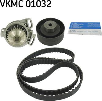 SKF VKMC 01032 - Vesipumppu + jakohihnasarja onlydrive.pro