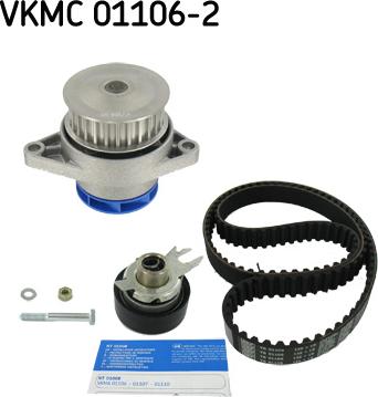 SKF VKMC 01106-2 - Ūdenssūknis + Zobsiksnas komplekts onlydrive.pro