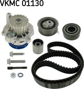 SKF VKMC 01130 - Veepump + hammasrihmakomplekt onlydrive.pro