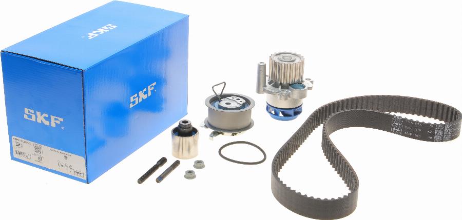 SKF VKMC 01250-2 - Vandens siurblio ir paskirstymo diržo komplektas onlydrive.pro