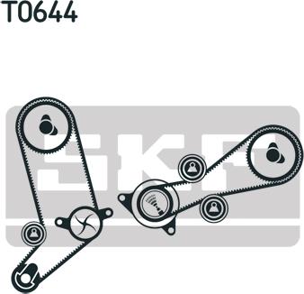 SKF VKMC 01270 - Водяной насос + комплект зубчатого ремня ГРМ onlydrive.pro