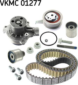 SKF VKMC 01277 - Водяной насос + комплект зубчатого ремня ГРМ onlydrive.pro