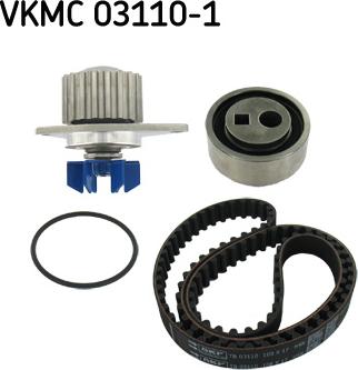 SKF VKMC 03110-1 - Veepump + hammasrihmakomplekt onlydrive.pro