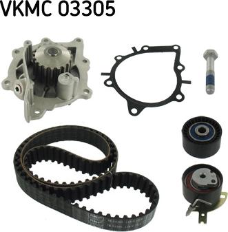 SKF VKMC 03305 - Water Pump & Timing Belt Set onlydrive.pro