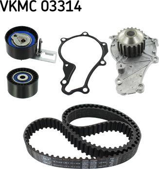 SKF VKMC 03314 - Water Pump & Timing Belt Set onlydrive.pro