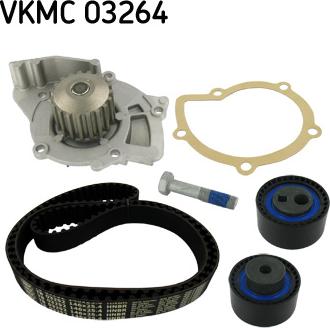 SKF VKMC 03264 - Veepump + hammasrihmakomplekt onlydrive.pro