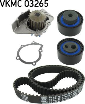 SKF VKMC 03265 - Veepump + hammasrihmakomplekt onlydrive.pro